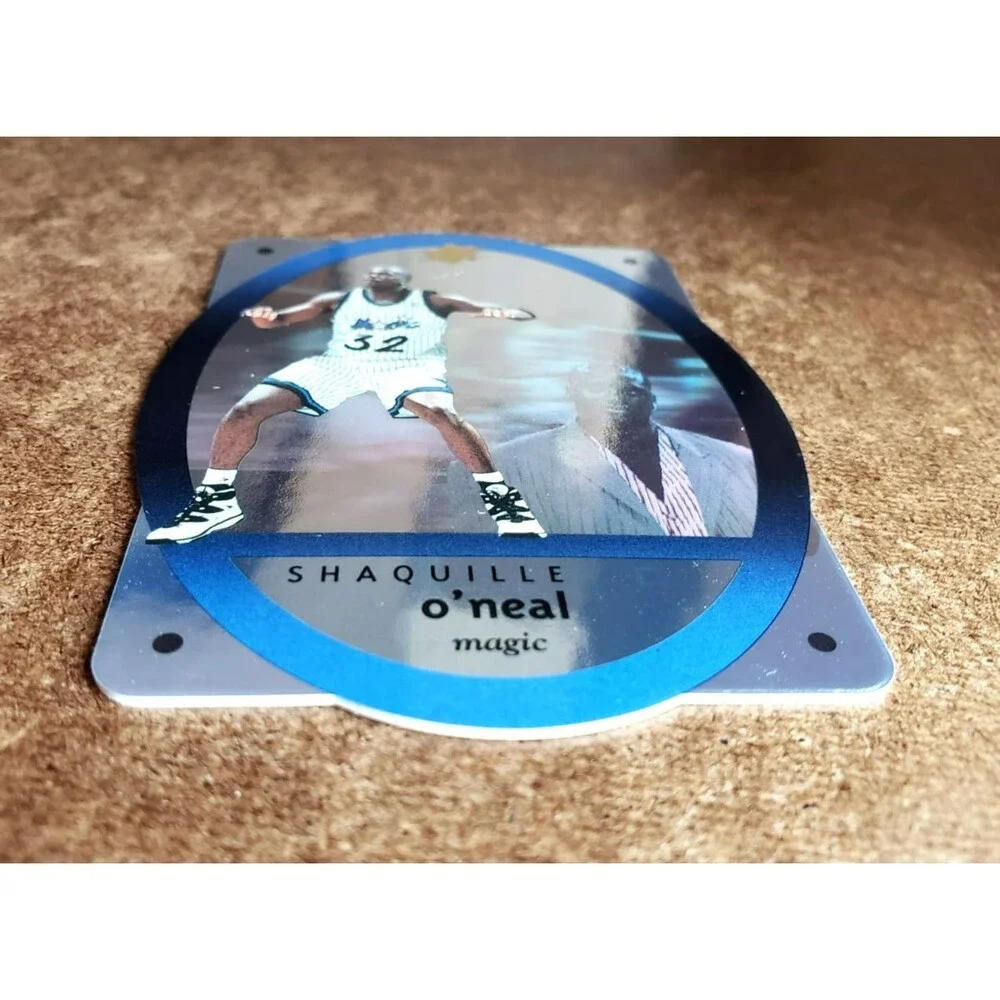 1996 Upper Deck SPx SHAQUILLE O'NEAL HOLO  Die Cut Insert Card #35 ORLANDO MAGIC